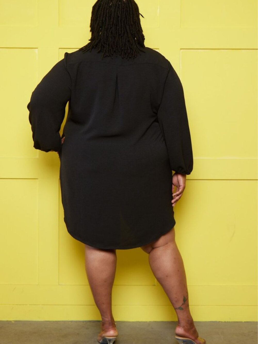Plus size shirt dress 5X - Picture 3 of 3